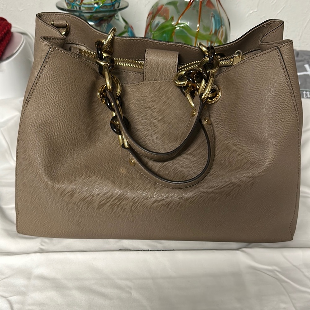 MK Grey Purse